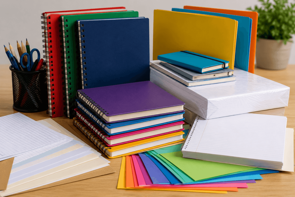 Útiles escolares en Santiago: cuadernos y papelería