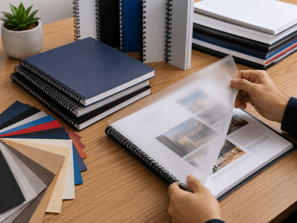 Trabajos personalizados de anillado de documentos en Santiago